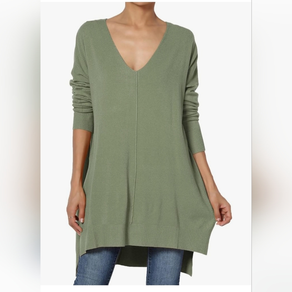 Alexander + David Olive Sweater Dress